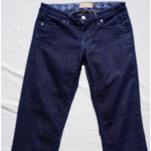 Paige Skyline Drive Peg Leg Stretch Denim Skinny Jeans Size 25 EUC